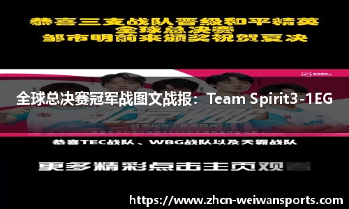 全球总决赛冠军战图文战报：Team Spirit3-1EG